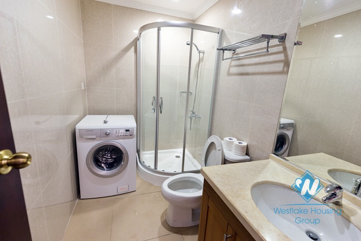 Royal city Hanoi 90 sqm furnished apartment for rent, high floor with balcony